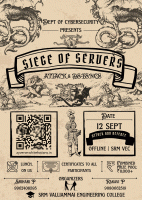 Siege of Servers 2026 CTF Competition Poster